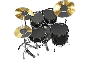 Vic Firth Drum Set Mute Prepack: Quiet Your Drums, Not Your Groove