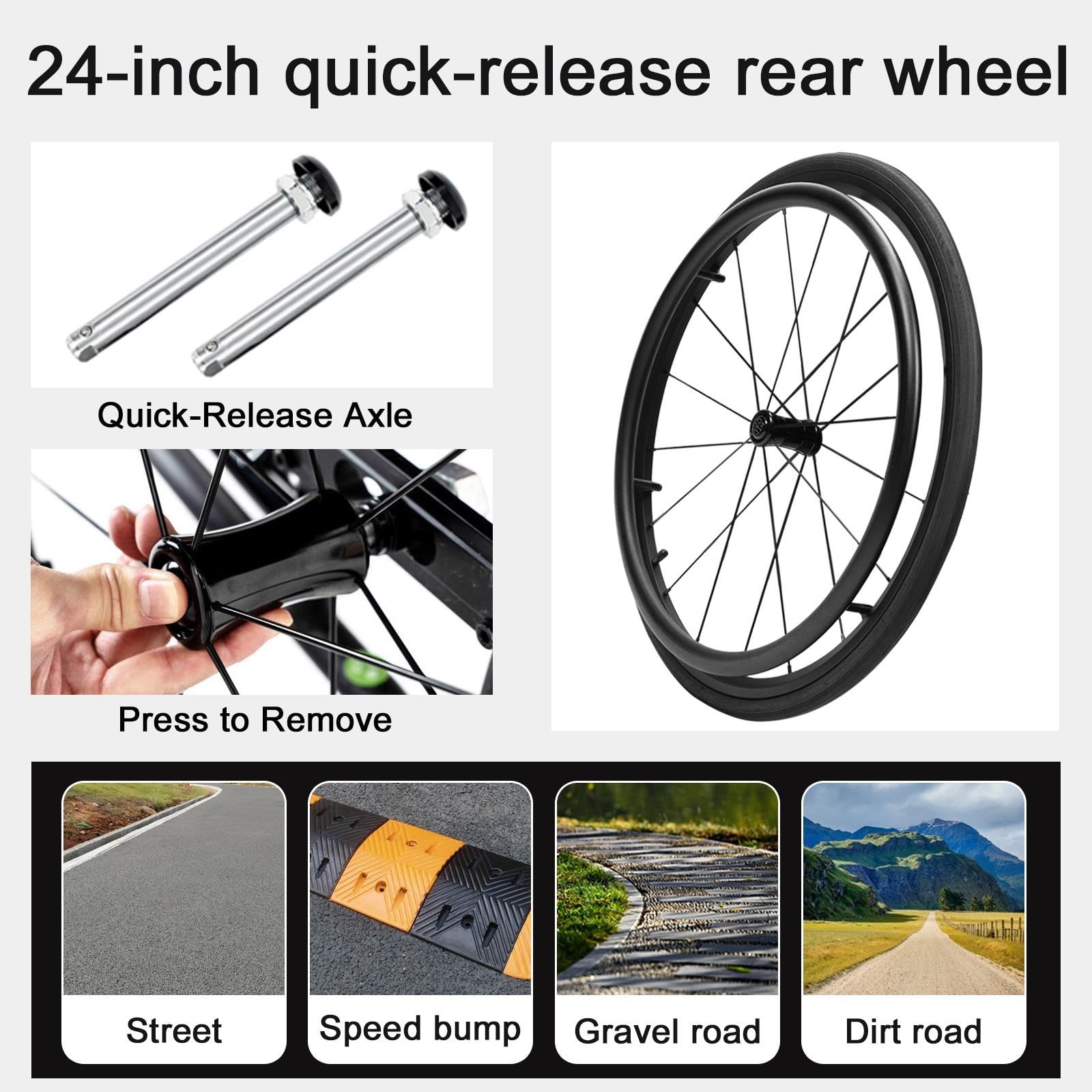 Rama ze stopu aluminium Lekki sportowy wózek inwalidzki (szerokość siedziska: 42 cm)