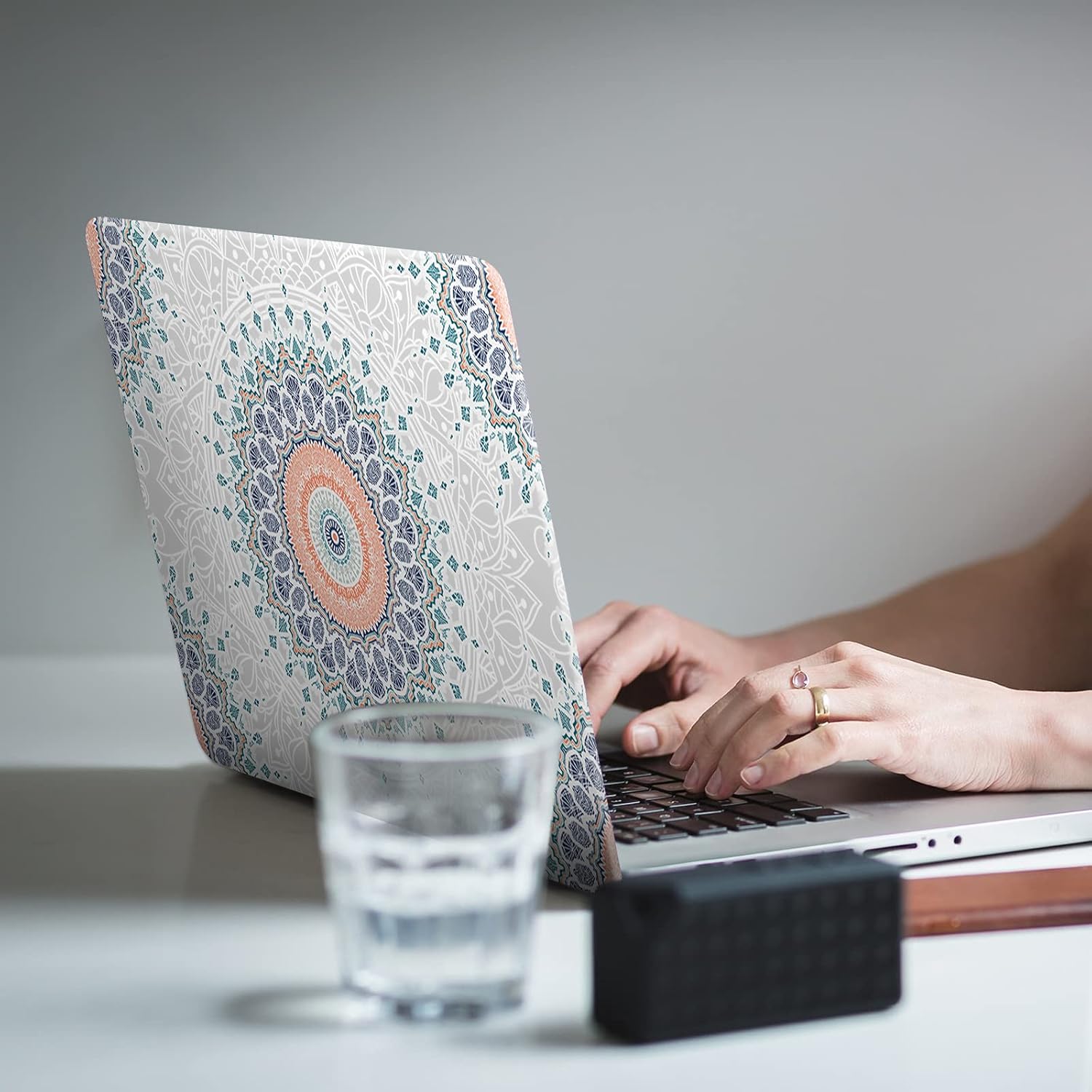 Exсluѕіvе Dіѕсоunt 🔥 iCasso MacBook Air 13 Inch Case 2018-2020 Release A2337M1/ A2179/A1932 with Retina Display Touch ID,Hard Plastic Shell Case and Keyboard Cover Compatible Newest MacBook Air 13 - Mandala & Lace