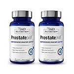 1MD Nutrition ProstateMD Saw Palmetto Prostate Support Supplement - Support for Urinary Tract and Frequent Bathroom Urges | 60 Softgels (2-Pack)