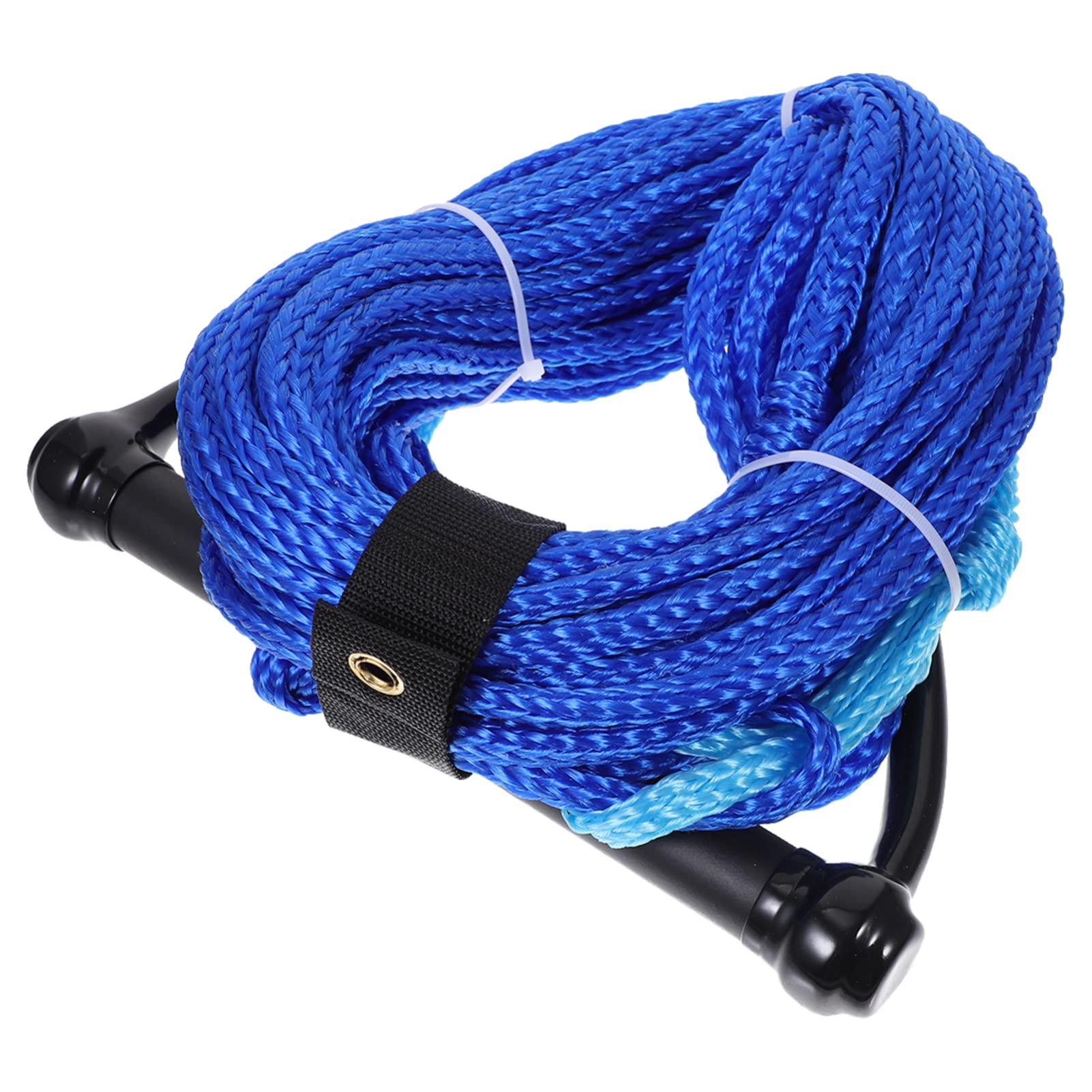 BESPORTBLE 1 Stück Wasserskiseil mit Schwarzem Griff für Boot | Nylon, Leicht zu Handhaben und Abriebfest, für Wakeboarding und Wasserski-sportarten Zufällige Farbe