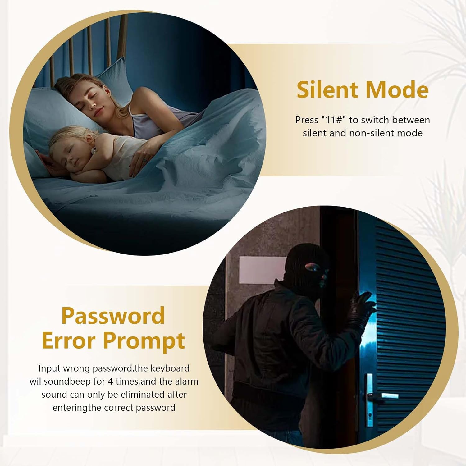 Anwick 8 - Gun Storage Cabinet, Gun Safes for Rifles/Shotguns and Pistols with Detachable Partitions, Fire Proof Gun Safe for Rifles & Pistols with Storage Locking Drawer, Led Light, Digital Lock