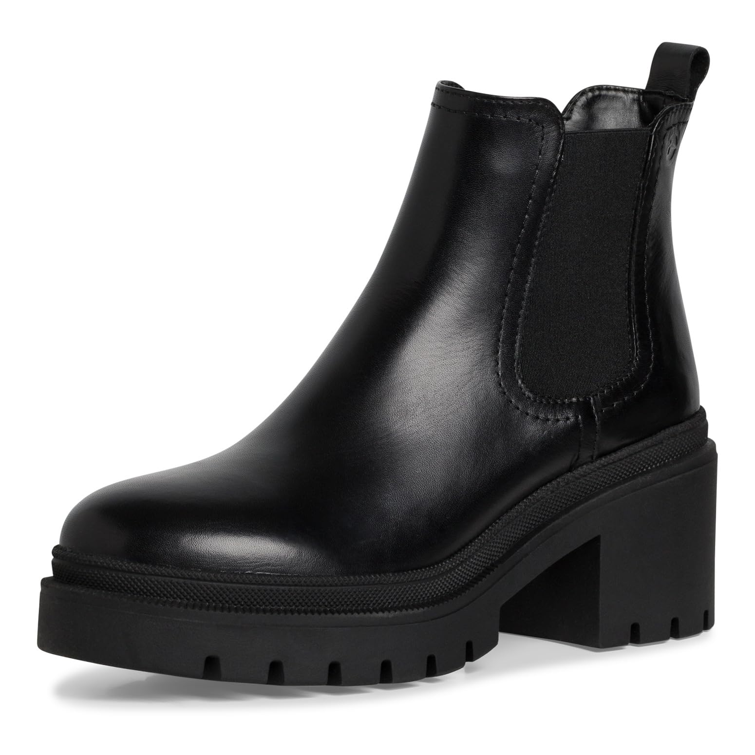 Tamaris Women's Noir Heeled Chelsea Boots 1-25459-41