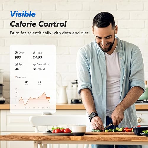 Miniatura 6 de MERACH Tabla de equilibrio, tabla tambaleante con bandas de resistencia, entrenador de equilibrio de giro portátil con monitor LCD, capacidad de 300