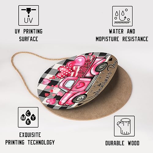 Miniatura 17 de Cartel divertido de No Soliciting para casa de 12 x 12 pulgadas, letreros de madera para puerta delantera, rústico, no solicitar, decoración Sin