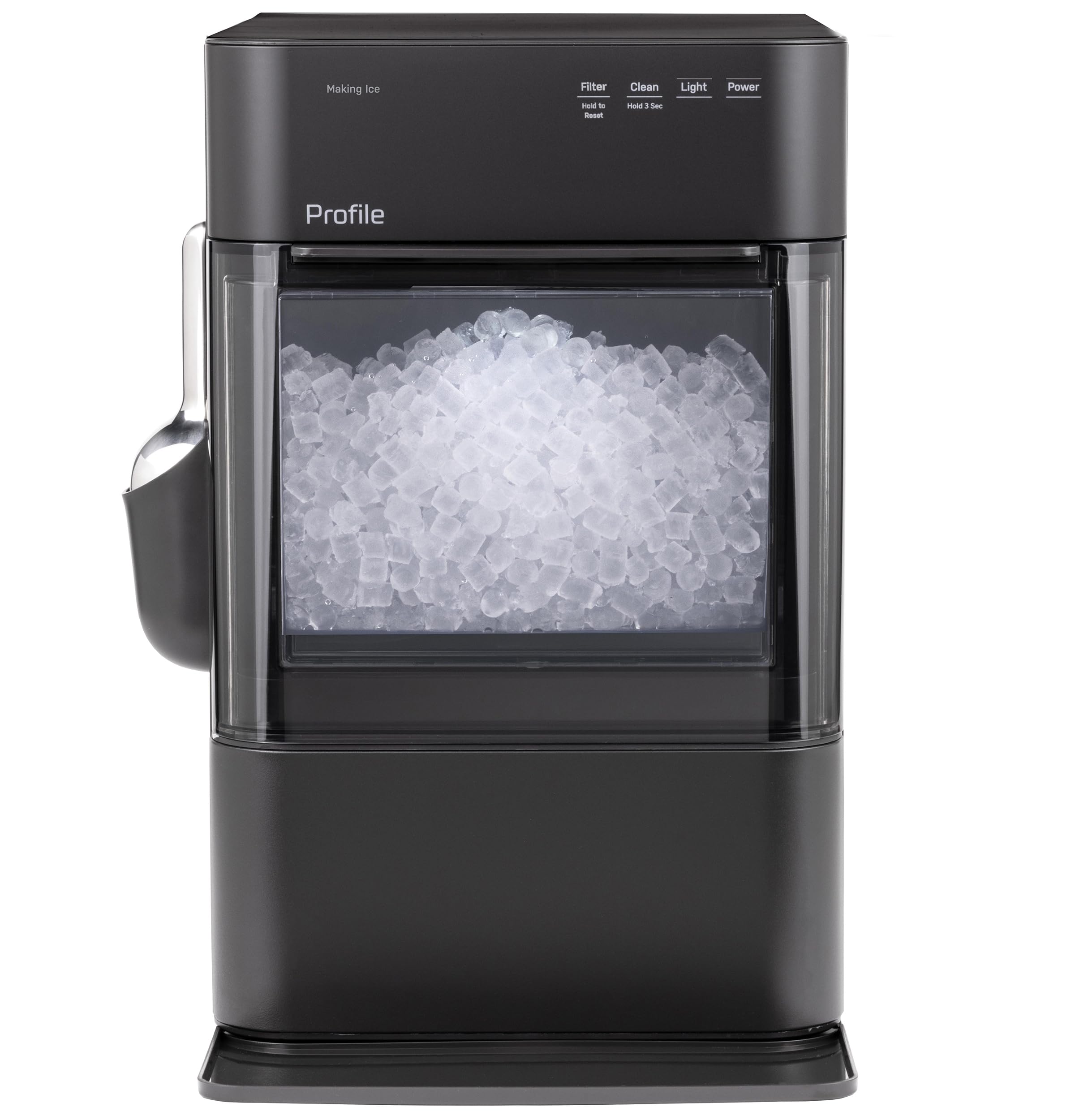 Photo 1 of ***USED*** GE Profile Opal 2.0 Ultra Nugget Ice Maker with Scale Inhibiting Filter, Scoop Included, 38 lbs in 24 Hours, Pellet Ice Machine with WiFi & Smart Connected, Black***USED-SOME SCUFFS/SCRATCHES -CLEANING NEEDED -SELLING AS IS ***