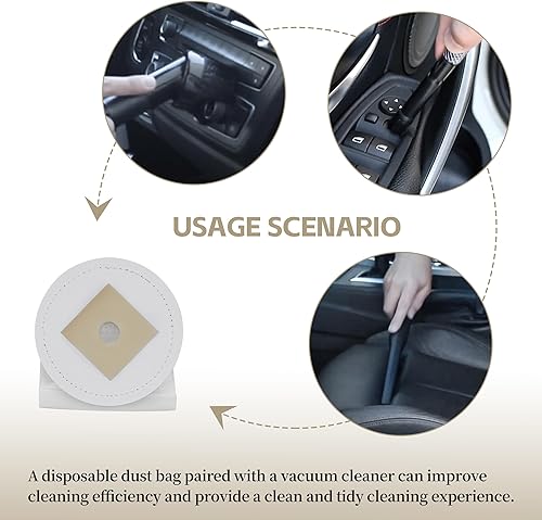 Miniatura 5 de DV-5PBRP - Bolsas desechables para MetroVac compatibles con modelos de vacío MetroVac MDV-2, MDV-3, 7 unidades