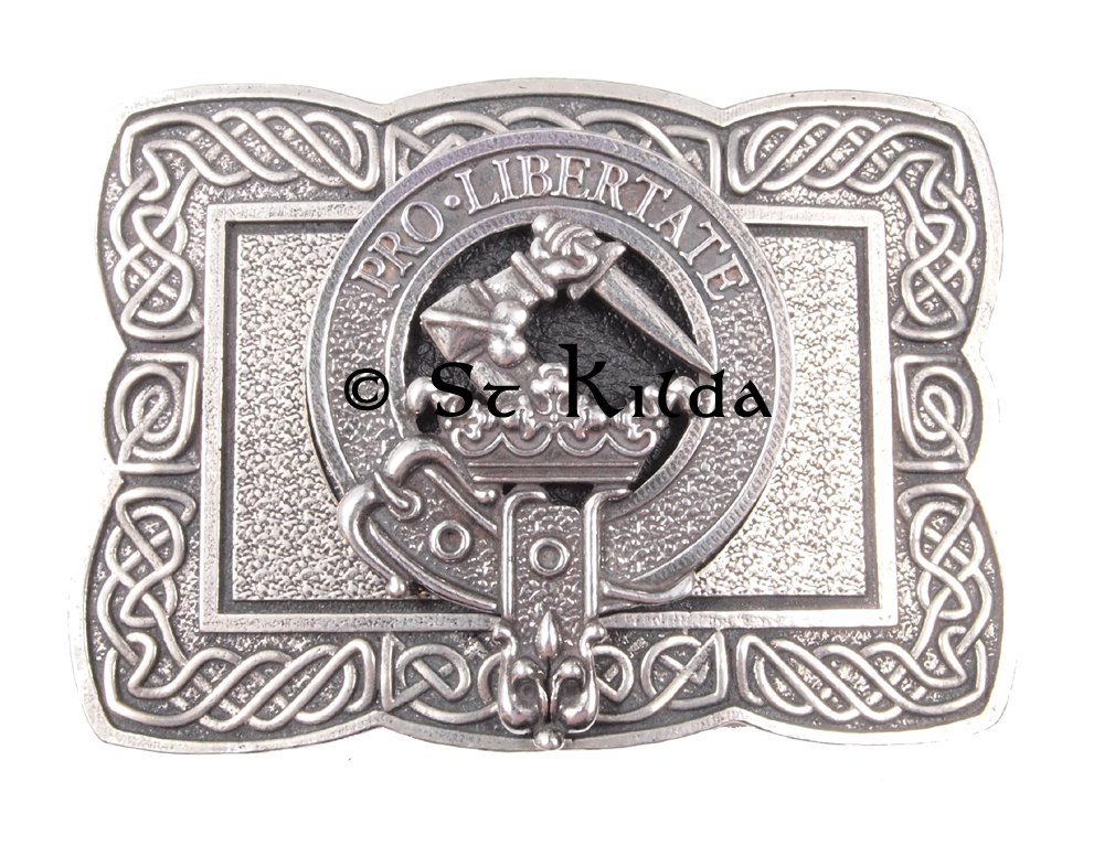 St Kilda Wallace Clan Crest Kilt Belt Buckle