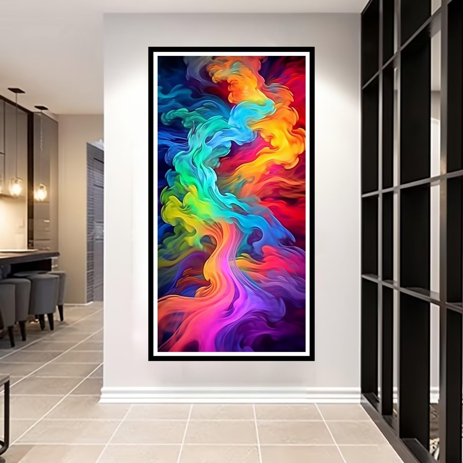 Broderie Diamant Grand Format pour Decoration Salon | Peinture Diamant 5D