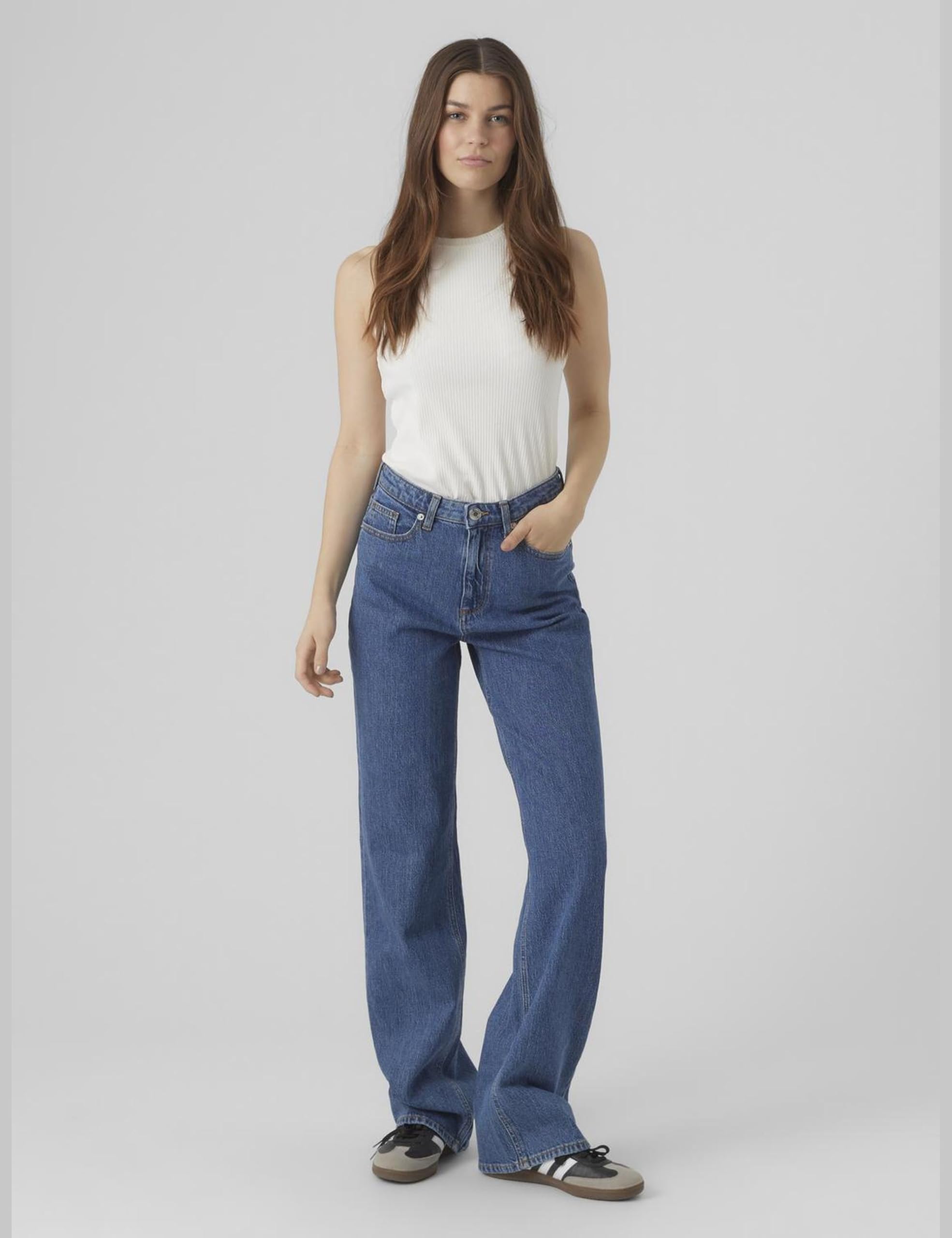 VERO MODA Wide Fit Jeans VMTESSA High Rise Wide Fit Jeans