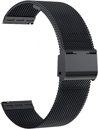 Watch Straps, Stainless Steel Mesh Watch Band,Quick Release Watch Strap,16mm 18mm 20mm 22mm Lug Width Milanese Mesh Wristband, Replacement Stainless Steel Metal Mesh Band for Men Women