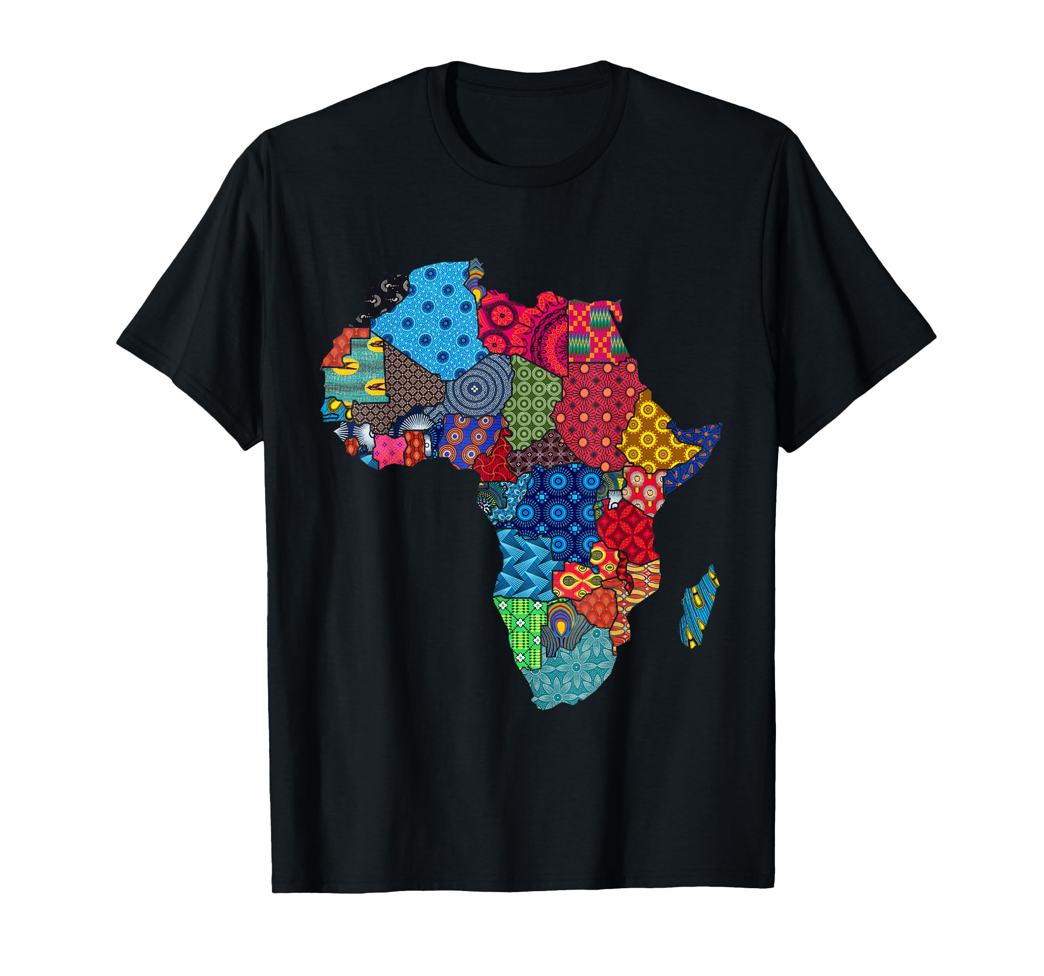 African pride traditional ethnic fabric pattern t shirt T-Shirt