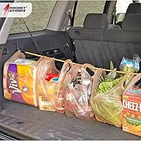 Vista 9 de Rocket Straps - Surtido de cuerdas elásticas ajustables para exteriores - Juego resistente de 20 cuerdas elásticas (36") con ganchos dobles en J