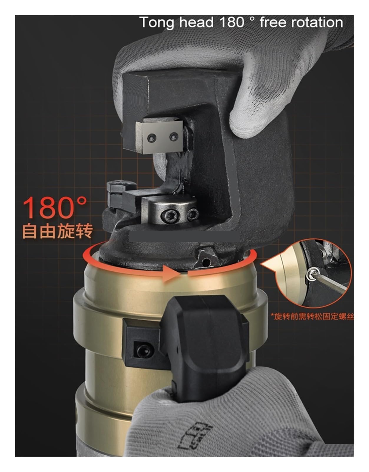 Cortador de Barra de Acero hidráulico eléctrico portátil Ligero, RC-25L Alicates de Corte de Acero Redondo Manual Tijeras hidráulicas para Cables de Acero
