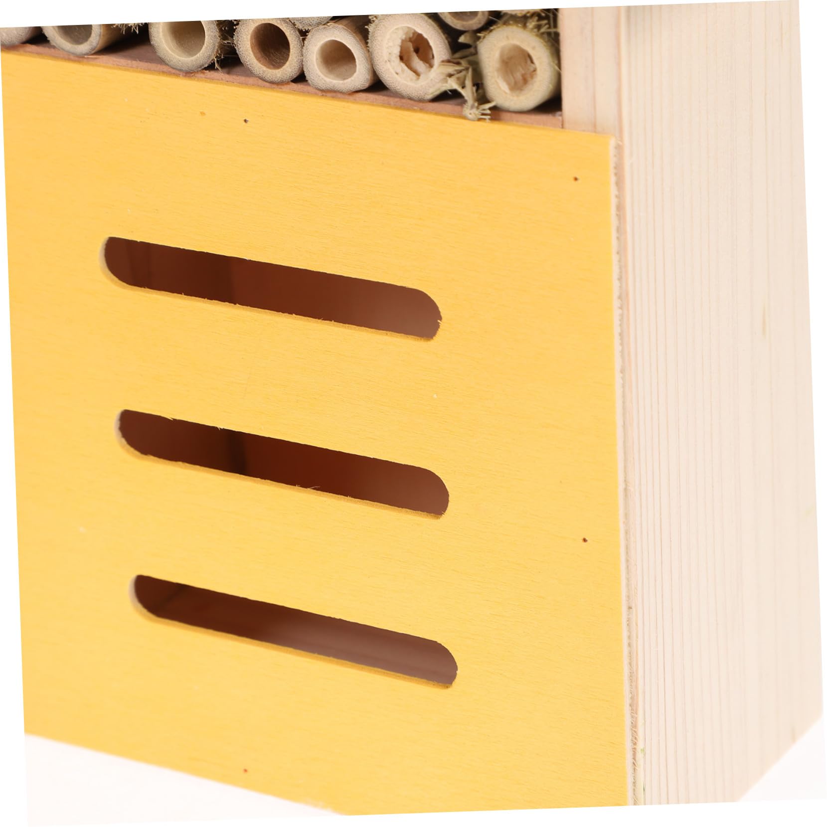 Holzhaus für Marienkäfer Bienenzuchthütte Holzkasten Insektenhabitat Gartenlebensraum mit Einfacher Aufhängemöglichkeit oder Standfläche