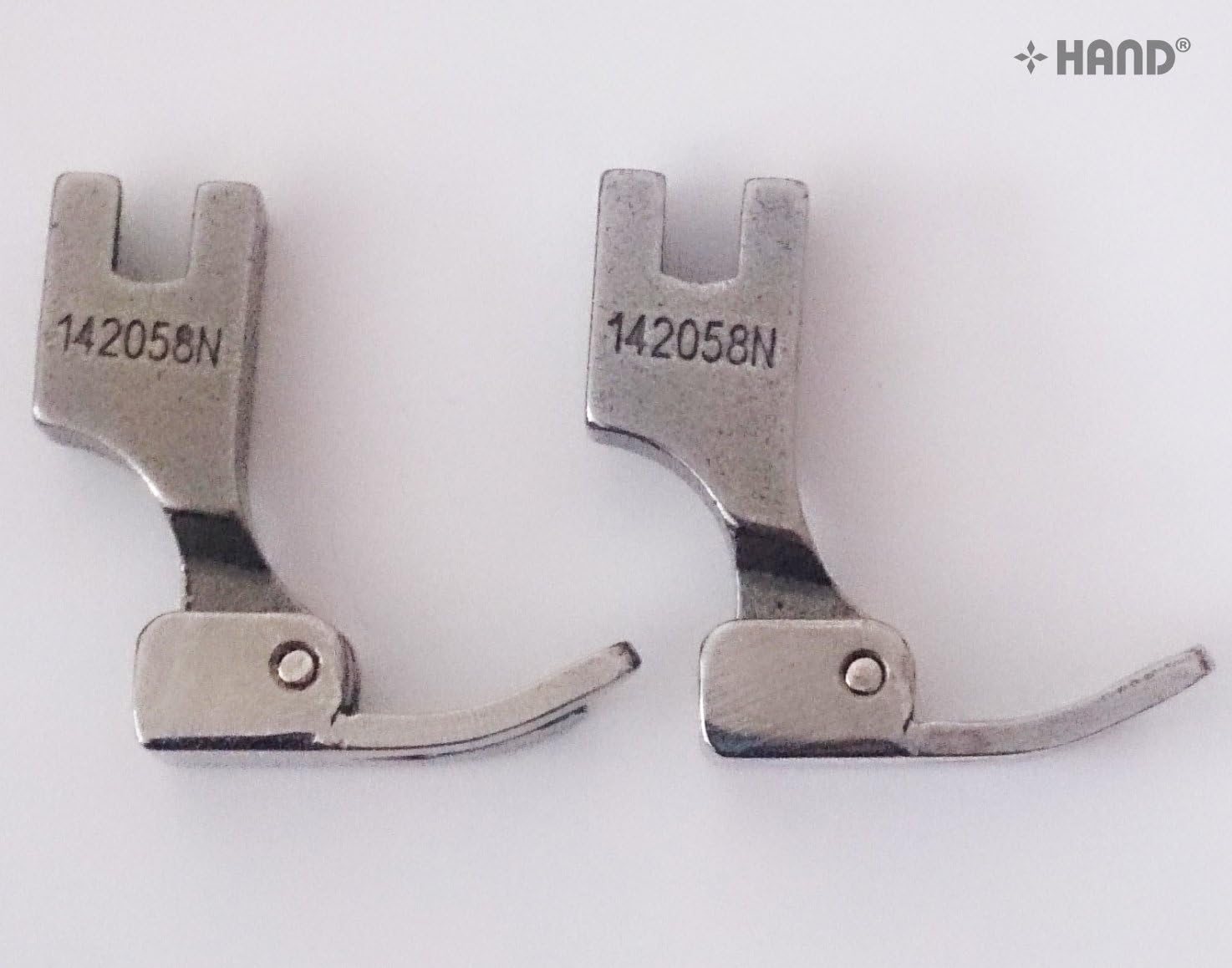 142058N Industrial Sewing Machines Narrower Standard Foot 8mmW for Brother, Singer, Juki and More Ideal for Machinist, Tailor and Students – Set of 2