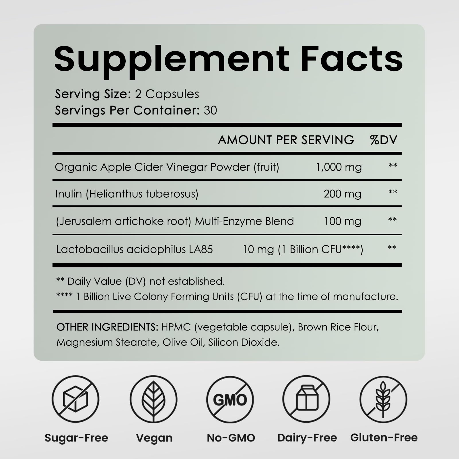 GR-9 Pepsin Neutralizer, GR 9 Supplement Pepsin, Gut & Digestion Support, Clear Stubborn Mucus, with Apple Cider Vinegar & Jerusalem Artichoke - 90 Capsules (1PCS) — Amazon image 7
