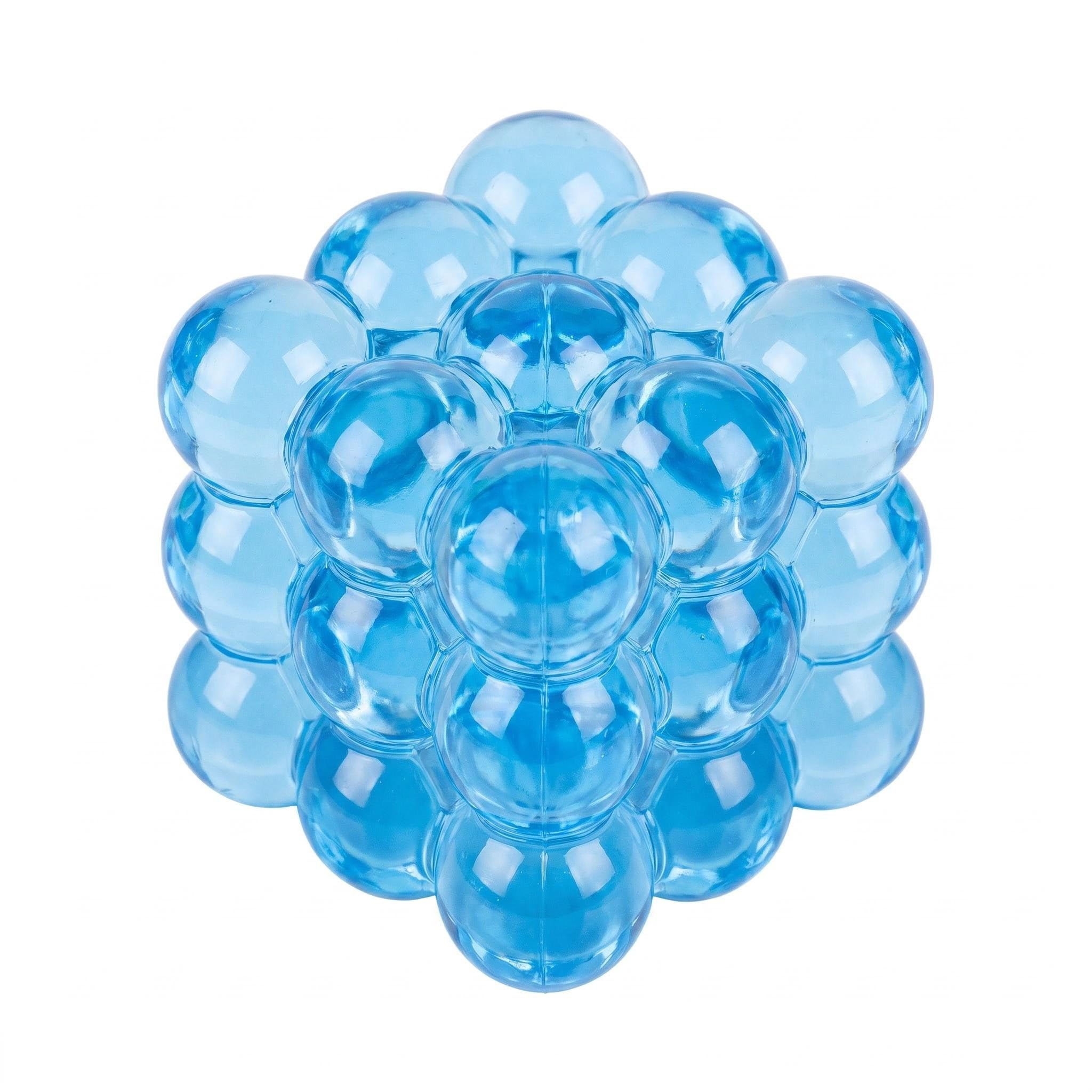 Large Squishy Cube, Large Fidget Toys Squishy Stress Cube, Stress Cube, Giant Ice Cube Sensory Ball, Relief Toys, Autism Fidget, Classroom Prize, Stress Balls For Adults(Blue)