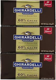 12 Chocolate Dessert Recipes for Rich Easy Indulgence 8 Ghirardelli Bitter Sweet Baking Bar, 60% Cacao, 4 oz, 3 pk