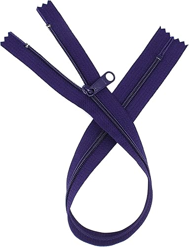 Miniatura 4 de Fashion Trends YKK #4.5 Bolso de mano con cremallera larga, diseño especial de alcantarillado, fabricado en Estados Unidos (10 cremalleras de 18