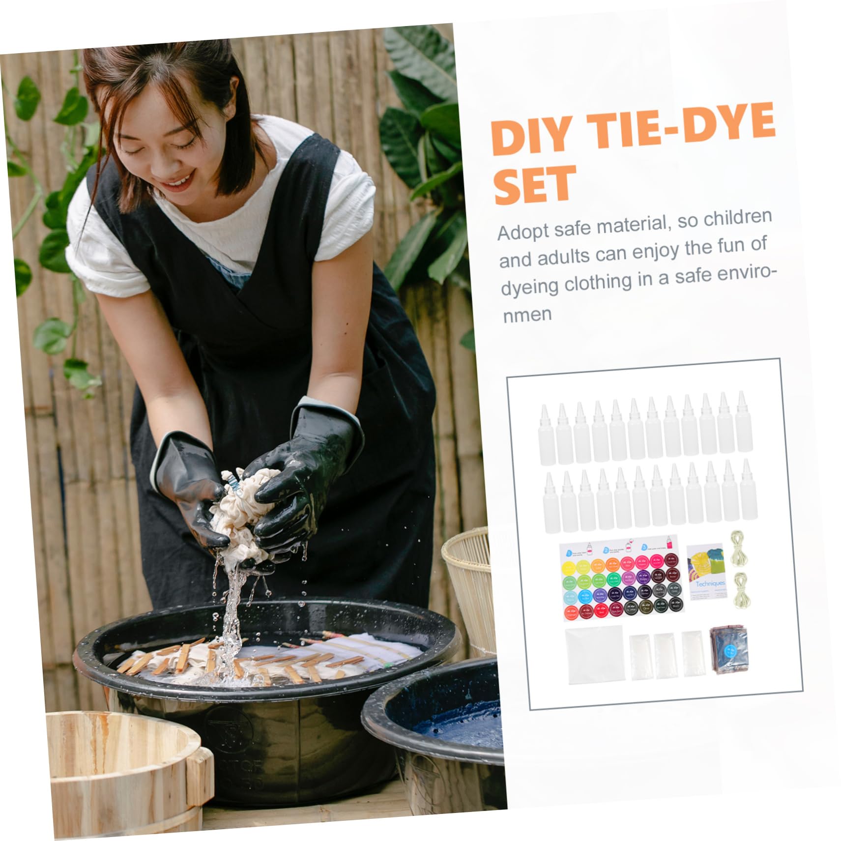 SHINEOFI 1juego Polvo De Teñido Tie Dye Colores Vibrantes Para Ropa Para Diy y Fiestas Adultos Kit De Teñido Para Halloween y Manualidades