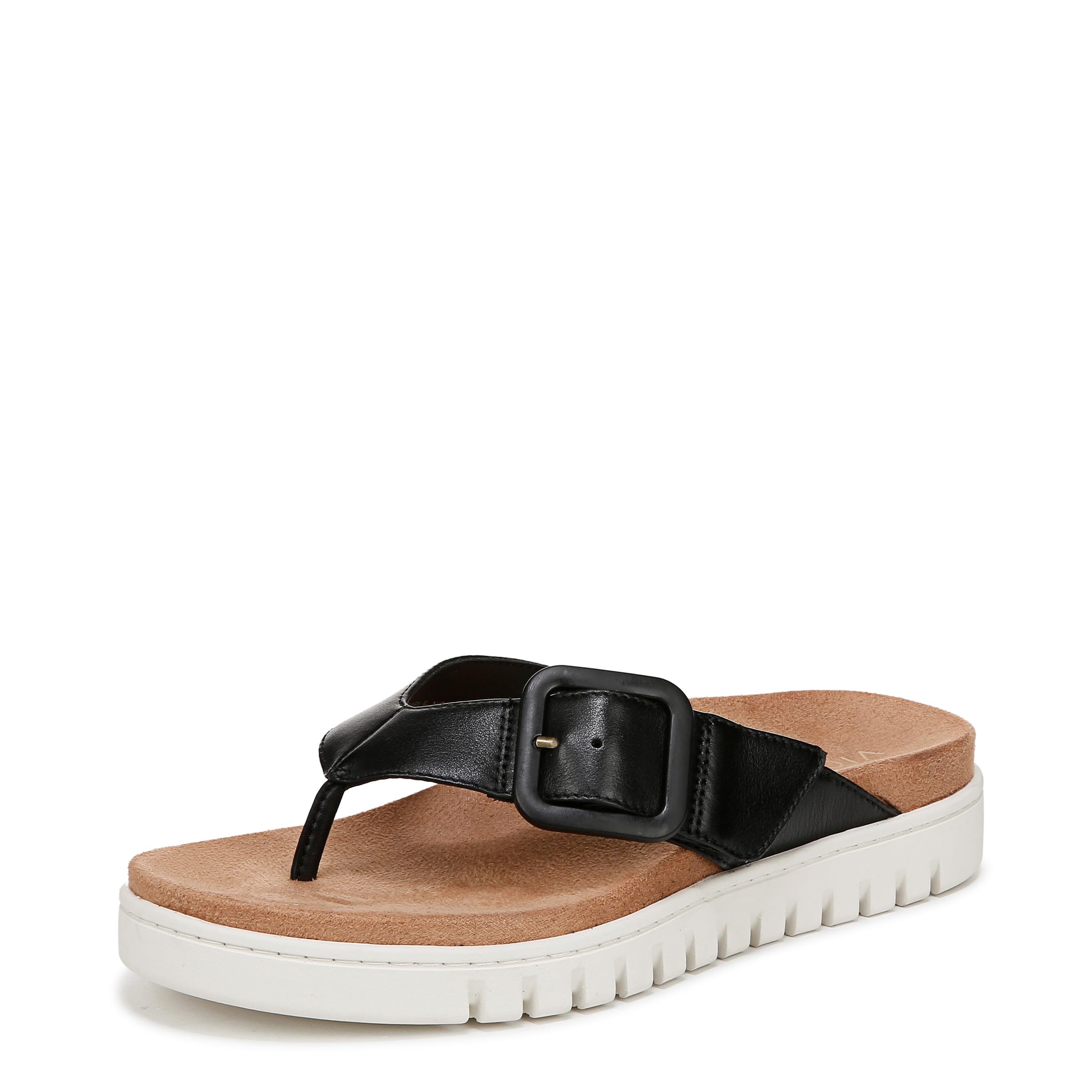 Vionic Women's Thong Sandal - Black - Size 3.5