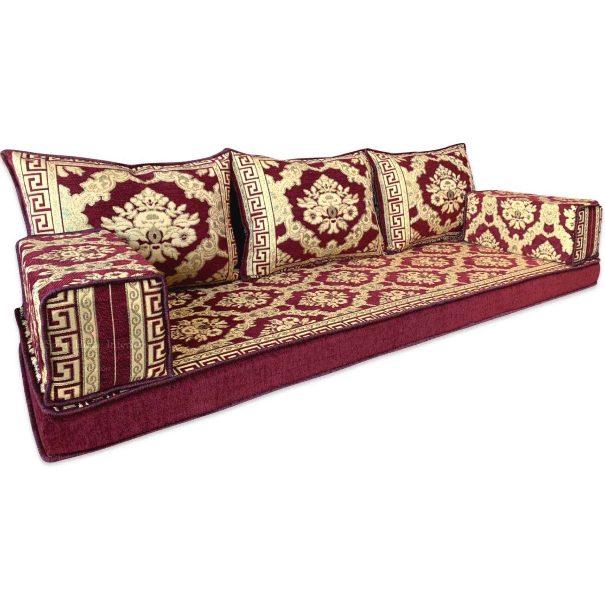 Buy Spirit Home Interiors Arabic style majlis floor seating Bohemian