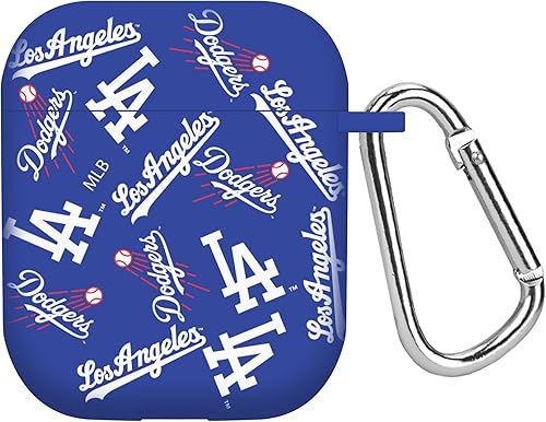 GAME TIME Los Angeles Dodgers HD - Funda compatible con Apple AirPods Gen 1 y 2 (aleatorio)