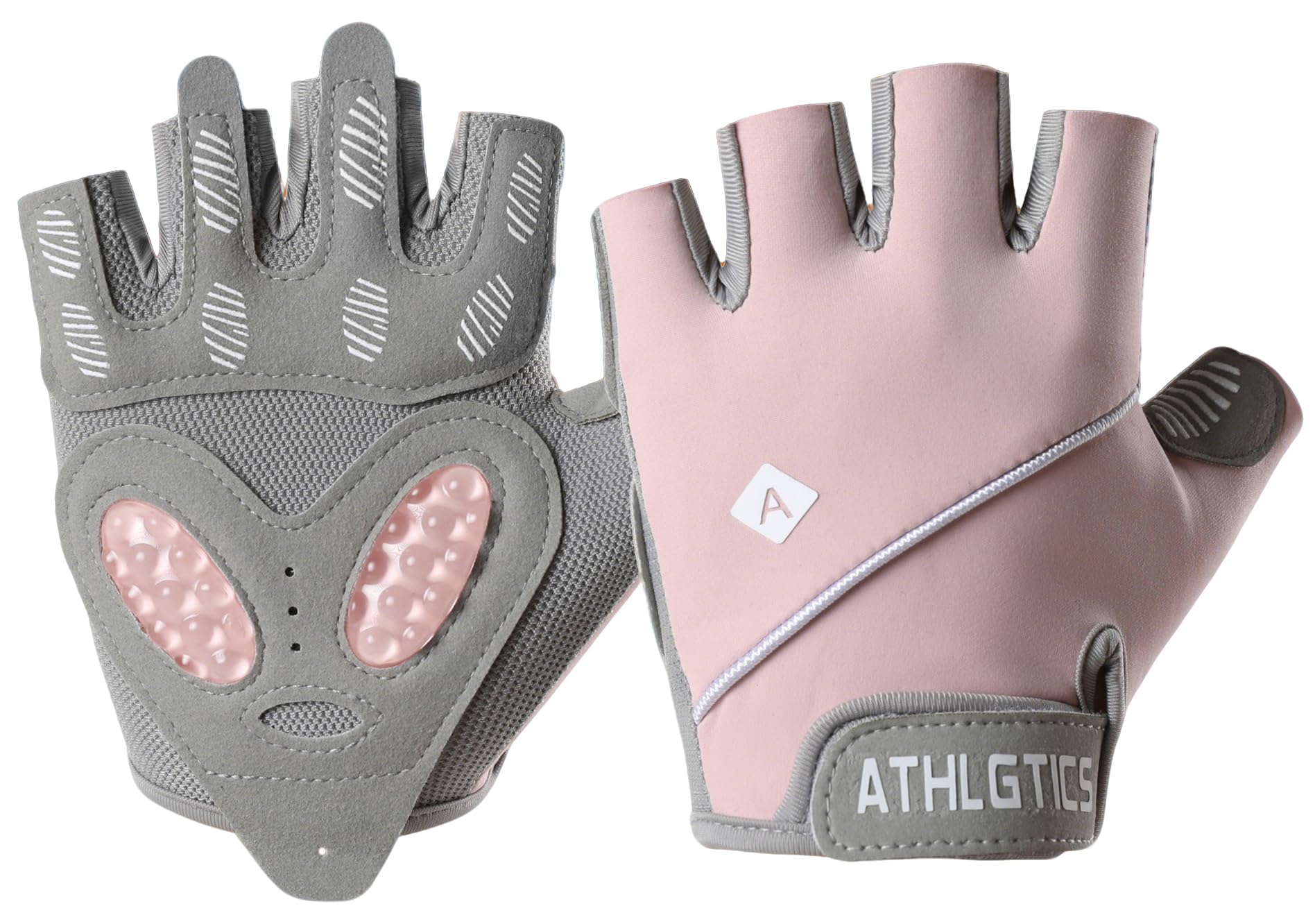 Workout Gloves Women & Men, Semisolid Silica Gel Anti-Slip Weight Lifting Gloves for Women, Breathable Womens Workout Glove Fitness Glove