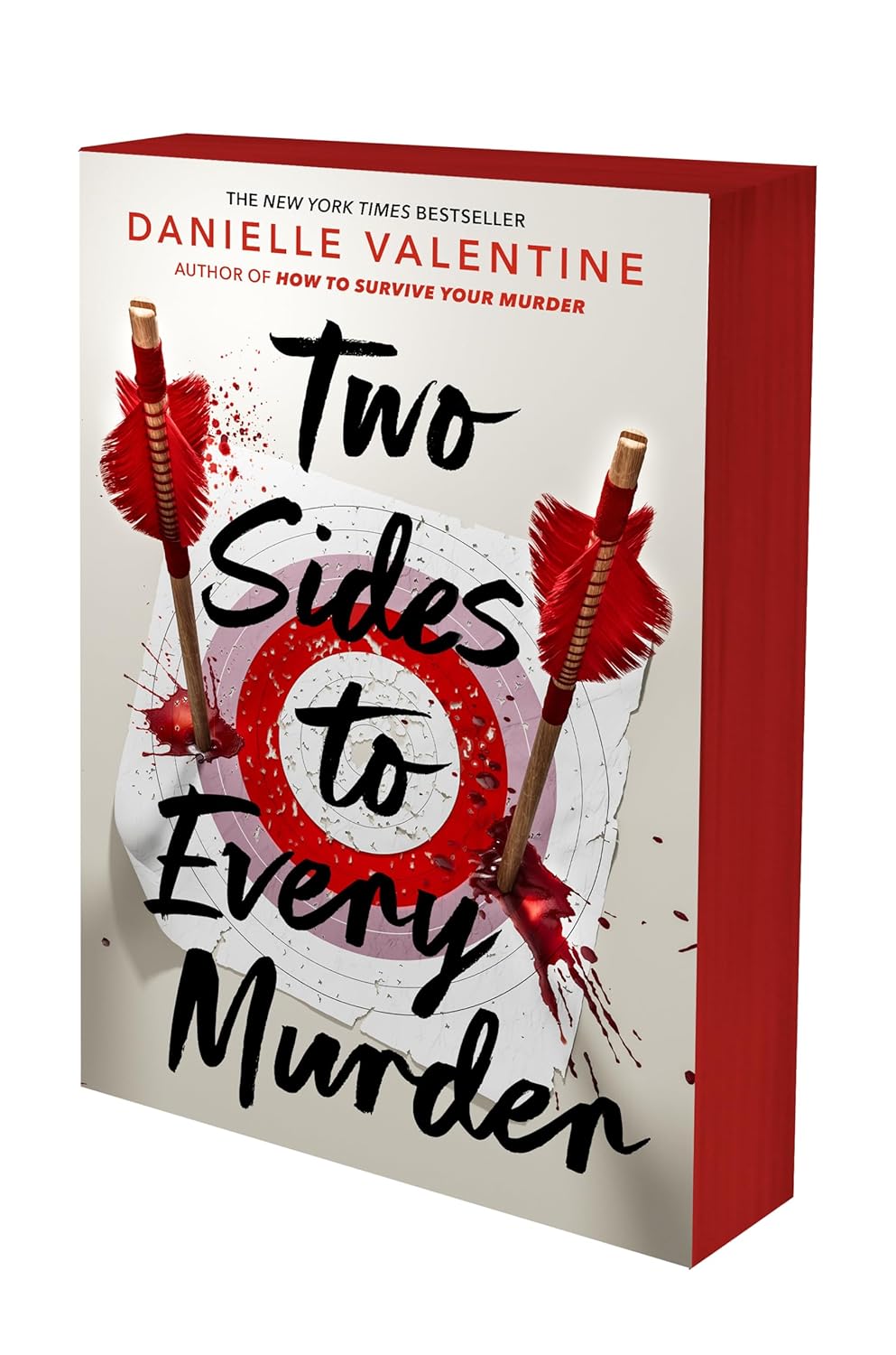 Two Sides to Every Murder by Danielle Valentine: NYT Bestselling YA Thriller, Camp Lost Lake Mystery Paperback