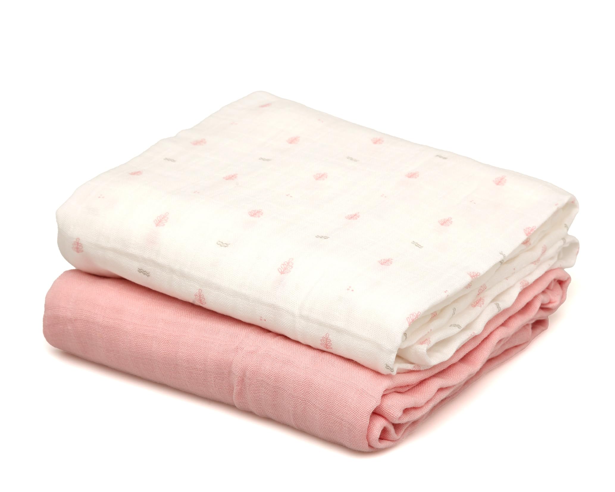 Mousselines en bambou haut de gamme Kiokids | Langes premium ultra doux 120x120