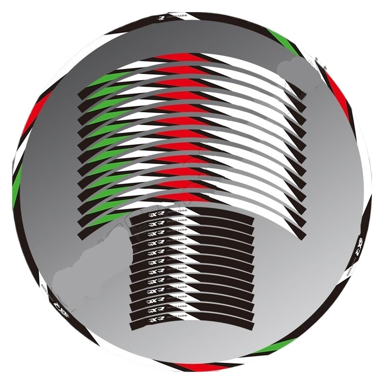 Hub Decals Rim for S&uzuki for GSXR for GSX for GSR GSX250R GSX650R GSX750R 17'' Motorcycle Wheel Sticker Rim Decal Stripe Tape Stripe Tape(White8)