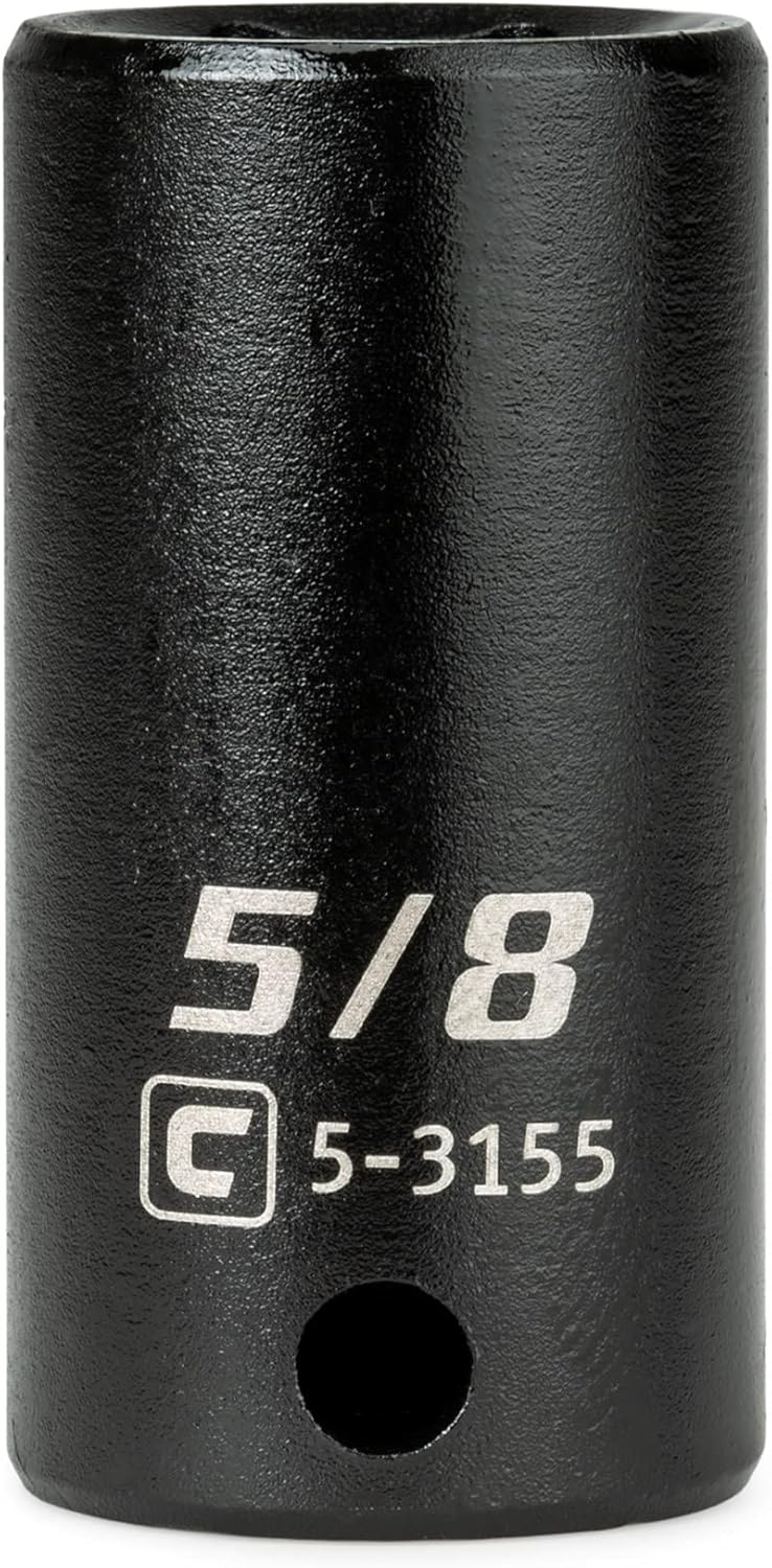 Capri Tools 3/8 in. Drive 7/16 in. Semi-Deep Impact Socket