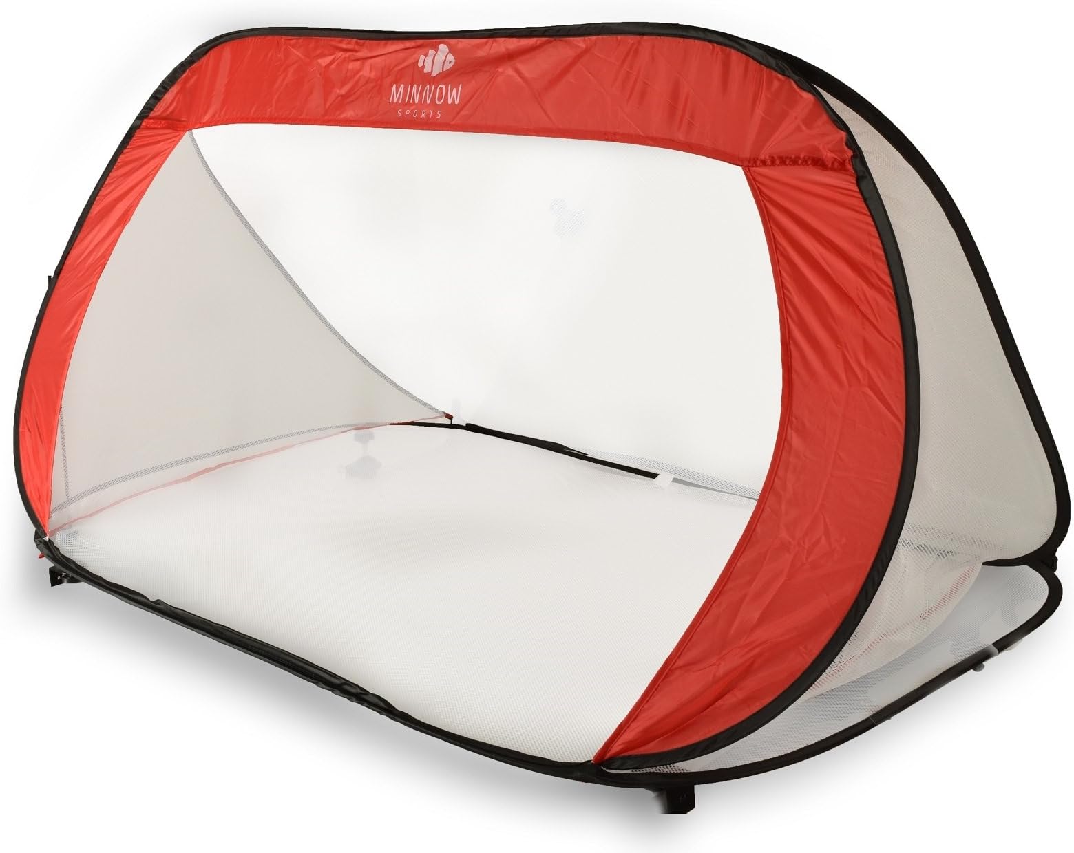 Minnow Sports Portable Pop-Up Soccer Goal for kids - 58" wide x 27" tall