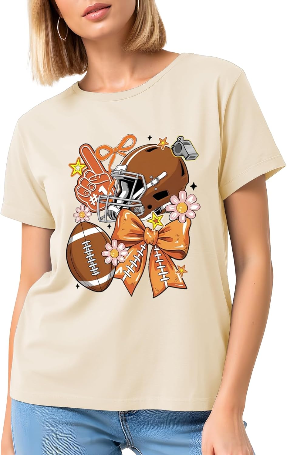 Happy Valentines Shirts for Women - Love Heart Valentines Day Tshirt Cute Tee Tops - Image 2