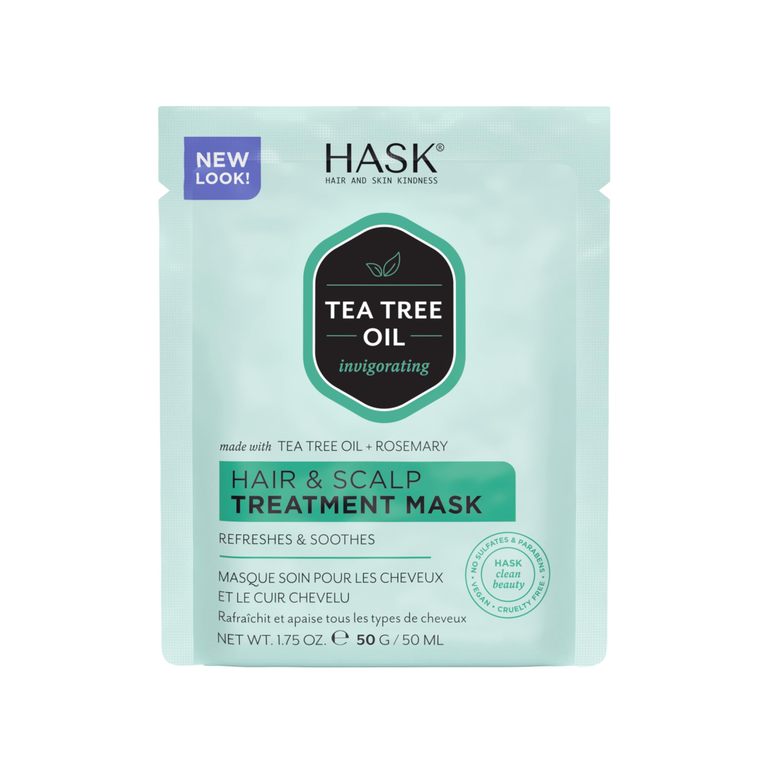 Hask Tea Tree Hair & Scalp Treatment Mask, 50 gm