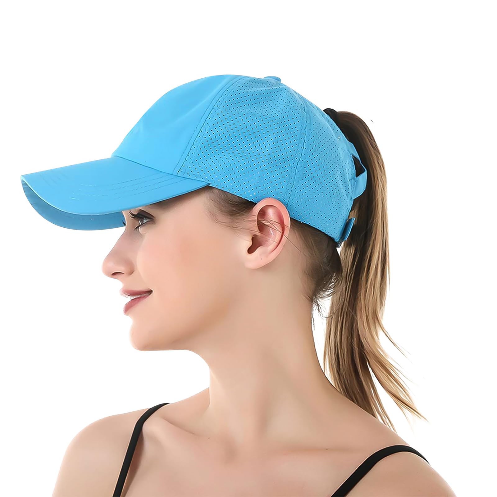 Casquette De Baseball Femme à Séchage Rapide - Casquette Course Sport Été Kaki Réglable