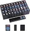 American Mahjong Tiles 1.2”,Tiles Only, 166 Mahjong Tile Set with Black Color Tiles Only