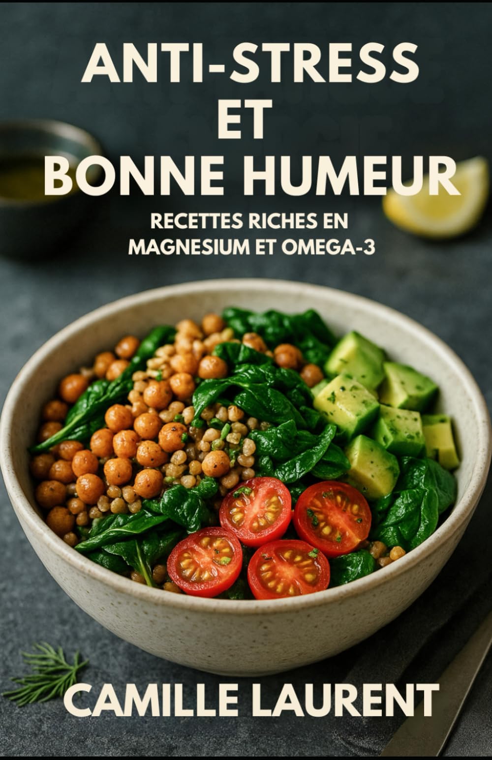 Anti-Stress & Bonne Humeur – 60 Plats Riches en Magnésium & Oméga-3 pour l’énergie et la sérénité: 60 recettes faciles du petit-déjeuner au dîner pour ... l’humeur et cuisiner sain au quotidien