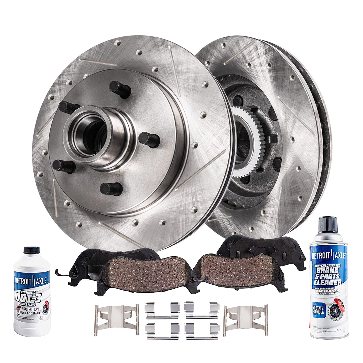 Detroit Axle - Front Brake Kit for Ford Ranger Explorer Mercury Mountaineer