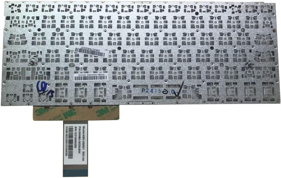 US Layout Notebook Keyboard for ASUS UX31 UX31A UX31E UX31L UX31LA Series Brown Frameless Without Backlight UX31 NSK-UQG01 0KNB0-3620US00 12310000285