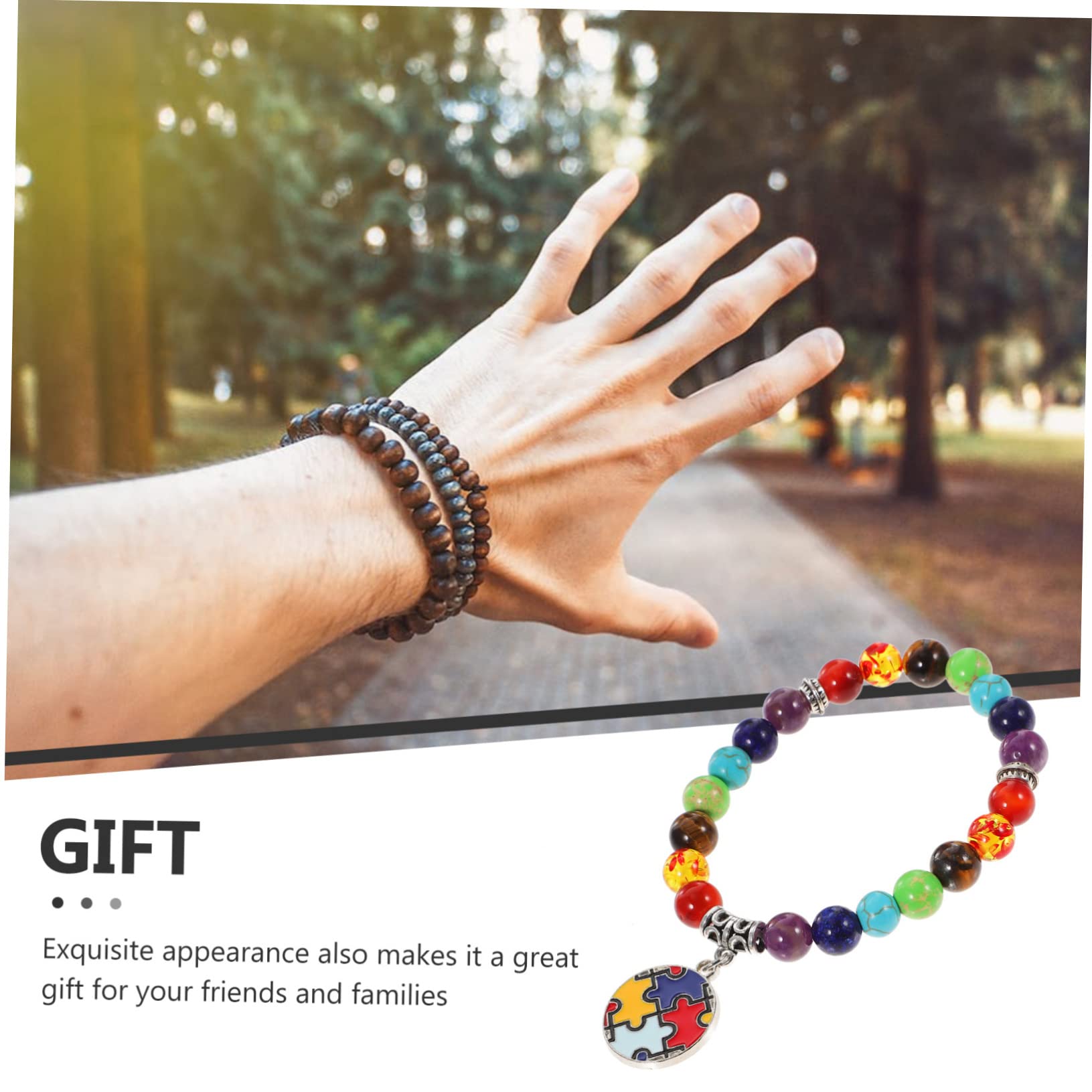 Women's Jewelry Joyas de encantos de ángel Colgante Que fabrican Pulseras para Mujeres de Color Infantil de Color Infantil para niños niños Colorido Pulsera de Piedra Infantil Necklace