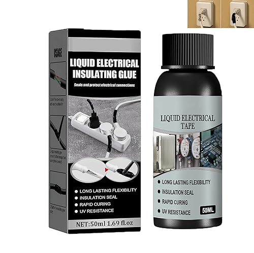 INHLUGLK Pegamento aislante líquido de alta temperatura, cinta eléctrica líquida, capa de goma aislante líquida, cinta eléctrica líquida impermeable