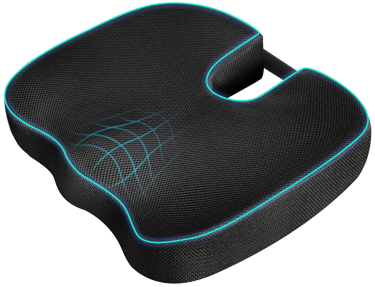 Dreamer Car Balanced Softness Memory Foam Driver Seat Cushion Seat Pad