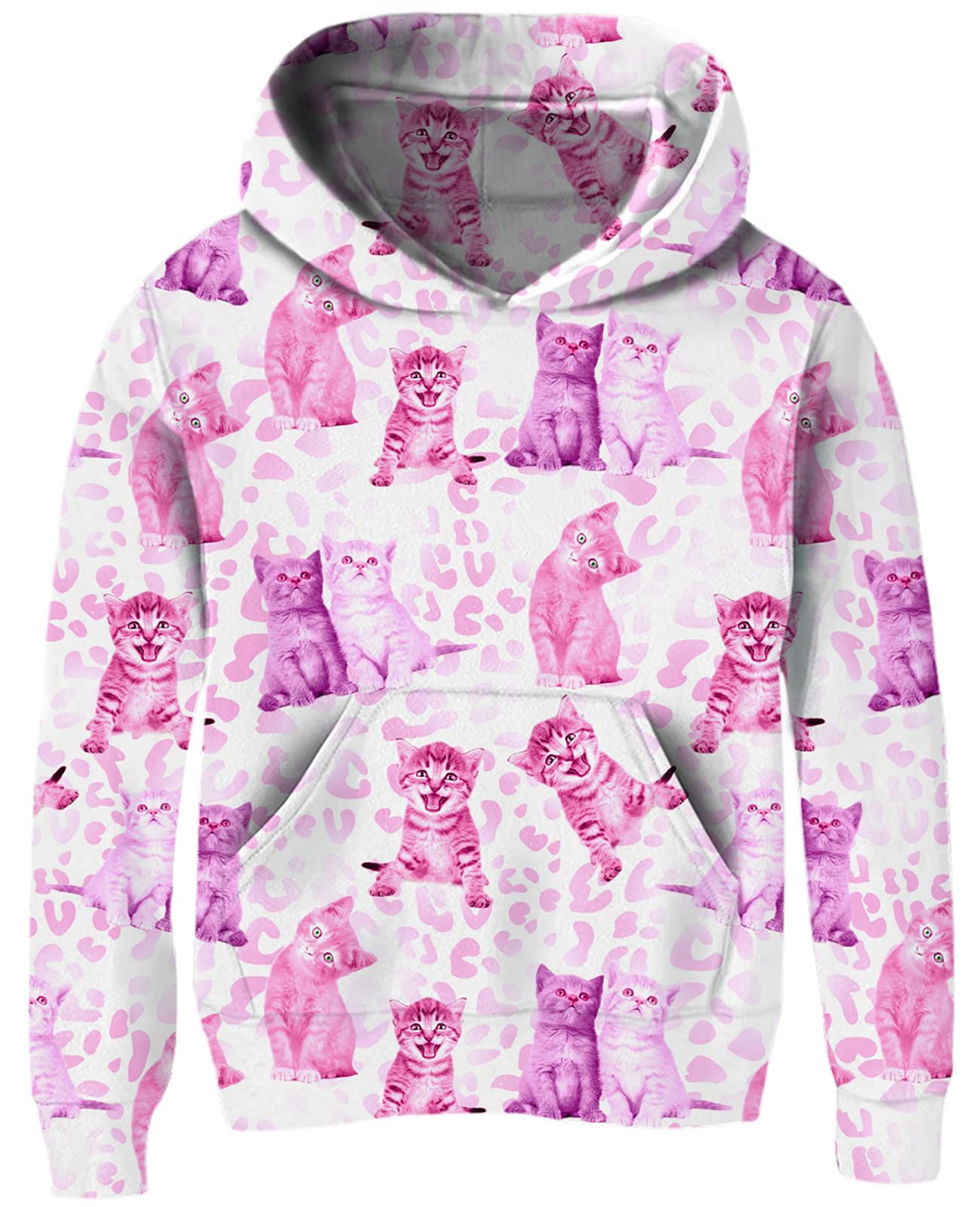 Ahegao Boys Hoodies 6-16 Years Boy Cool Sweatshirts for Kid 3D Prints Pullover