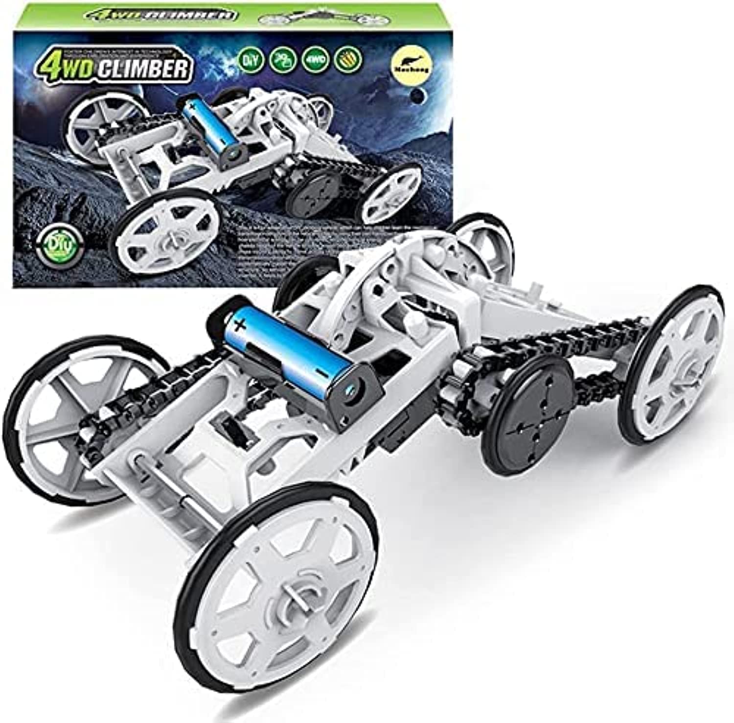 MAKINGTEC Mechanics Climbing Vehicle, Toys Age 8-12 Years Old Teens Science Kits Gifts, Birthday Gifts for Boys, Girls- DIY Engineering Mechanics Climbing Vehicle Stem Toys