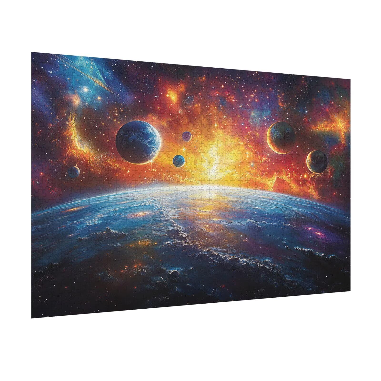 Puzzle 3000 Piezas Planeta Puzzle de Madera Desafiante, n-846