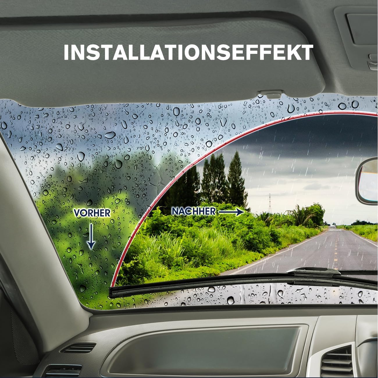 Balais D'essuie-glace Plats Avant Pour VW Touran III (5T1) - Compatible Plusieurs Modèles, Garantie 2 Ans, Neufs