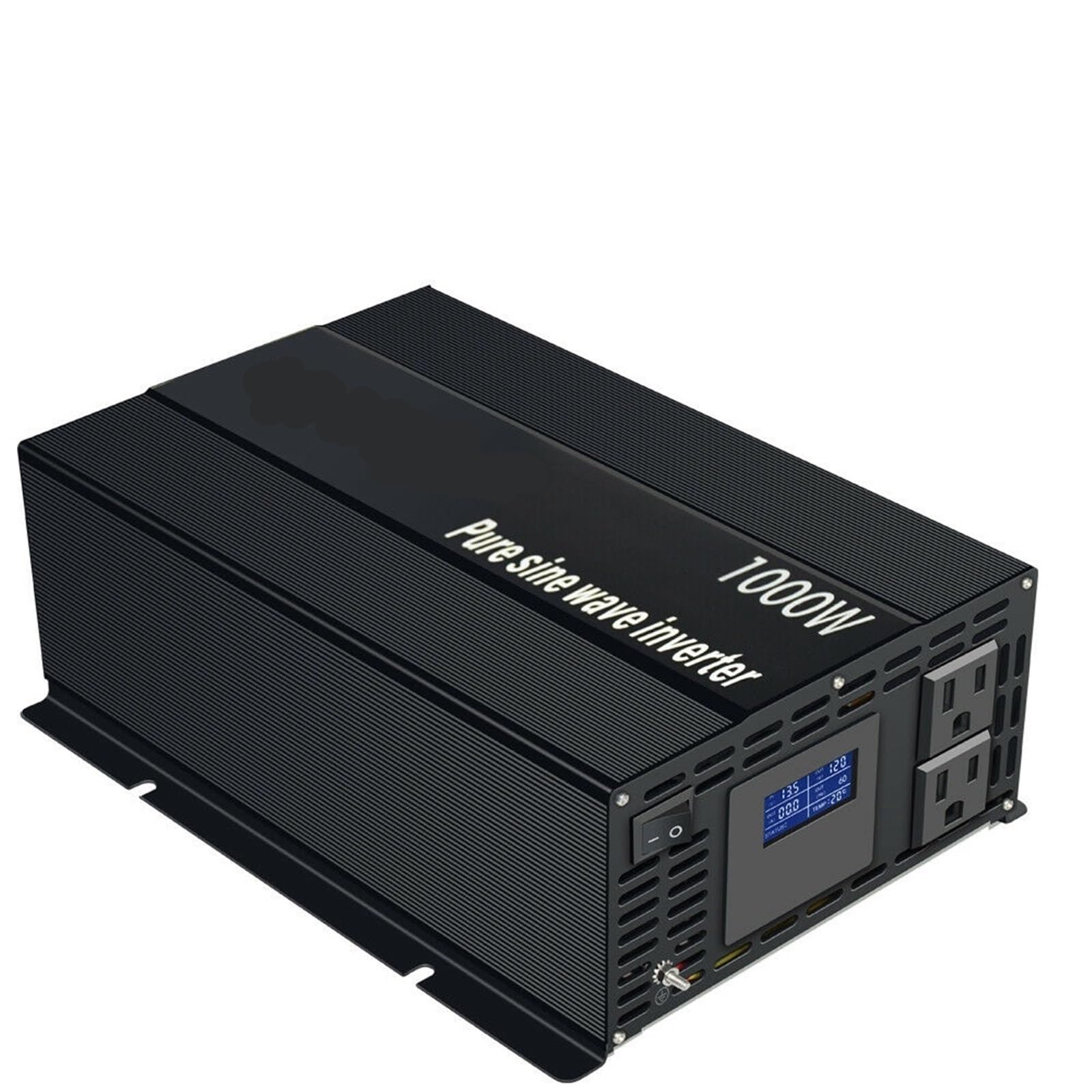 Inverter, Inverter solare da 1000 W, inverter a onda sinusoidale pura, inverter da 24 V a alimentatore di backup, trasformatore da CC a CA da 12 V/24 V,per viaggi, campeggio, camper e fuori rete(36V)