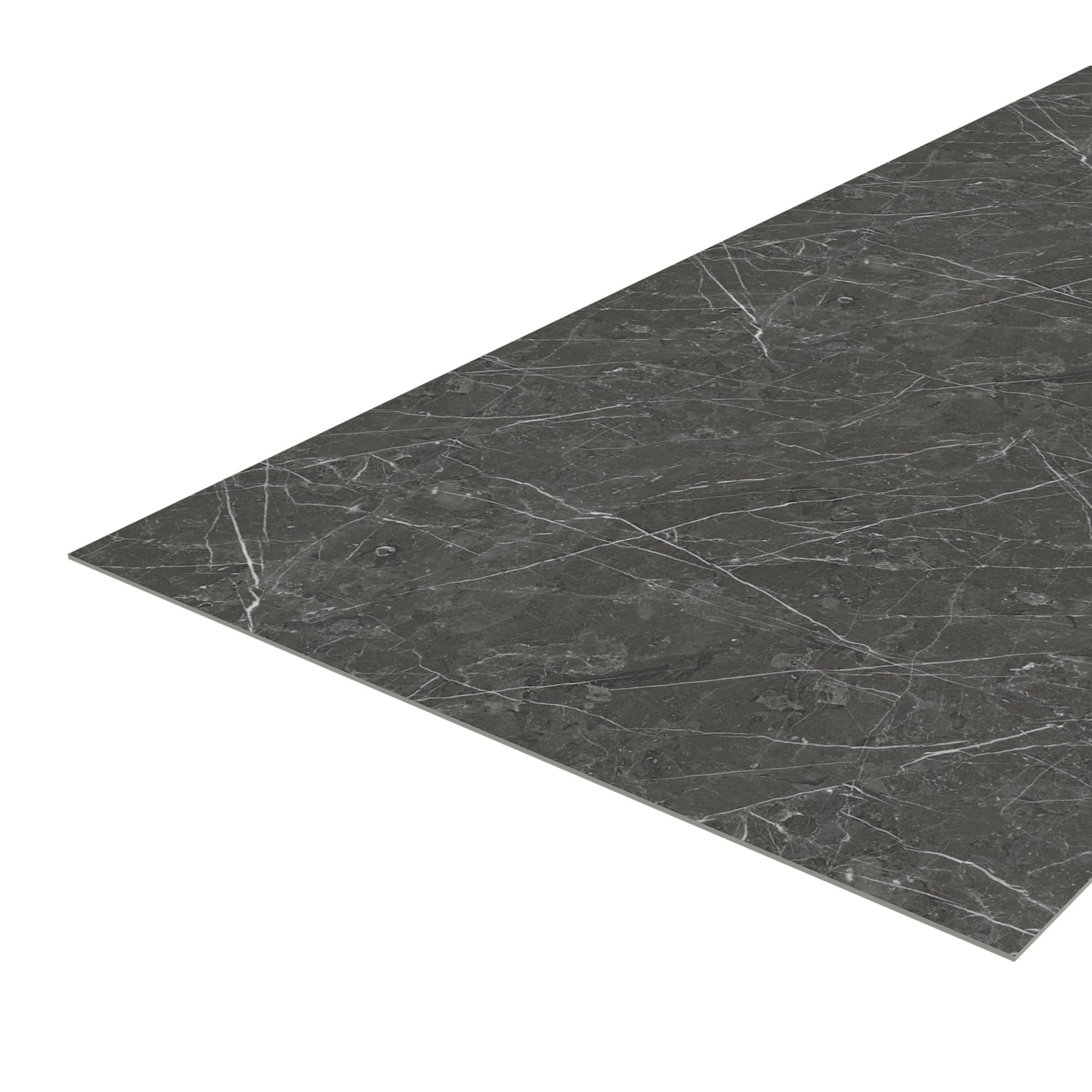 [neu.haus] Set di 16 Pannelli Decorativi in PVC per Parete Rivestimento Murale per Interni Bagno Cucina Soggiorno Pannelli 60x120 cm Resistenti all'Umidità e Raggi UV Effetto Pietra - Grey Diamond